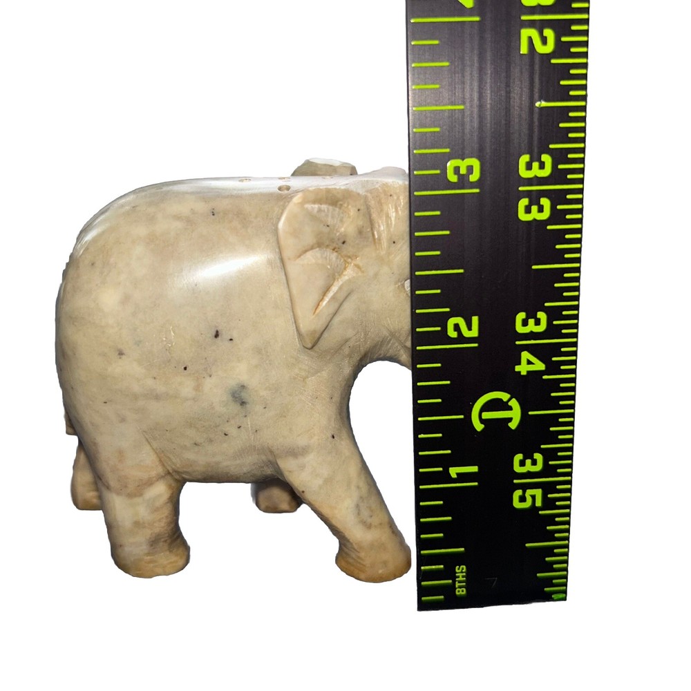 Elephant Trunk Up Stone Incense Holder