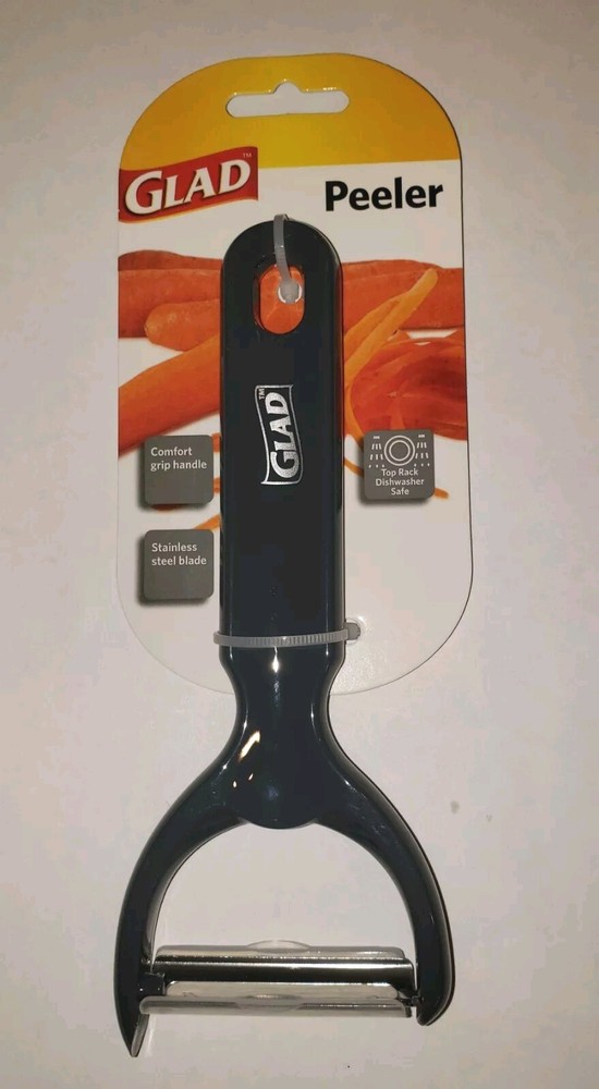 Vegetable & Fruit Peeler - Non-Slip Handle. GLAD Brand.