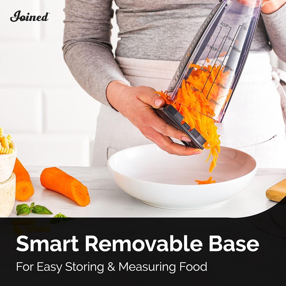 Joined Cheese Grater with Container
