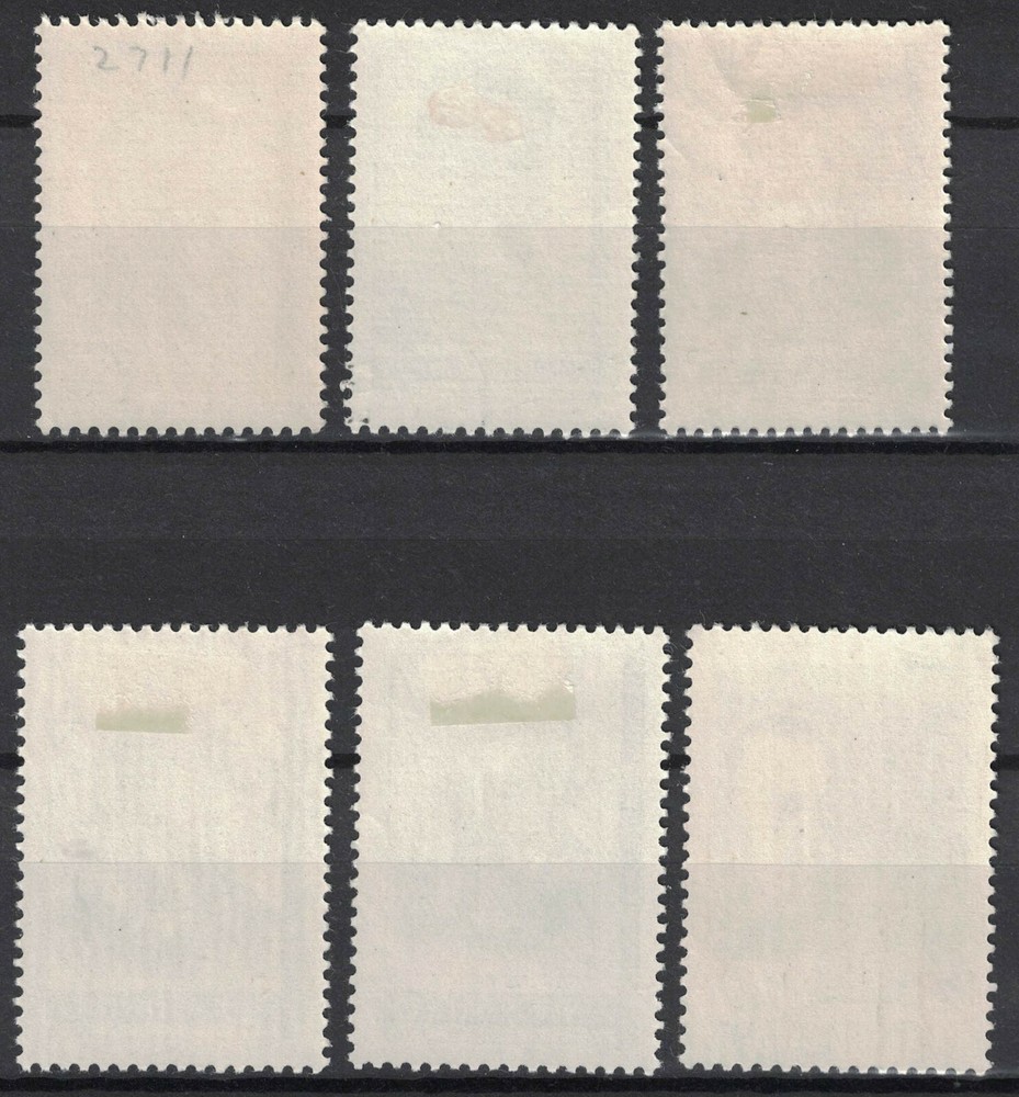 RUSSIA,USSR:1963 SC#2710-15 Used CTO Members Russian Academy of Science n695