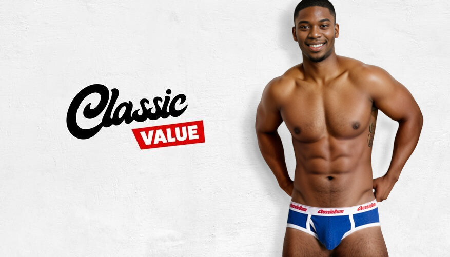 aussieBum Classic Royal Blue Brief