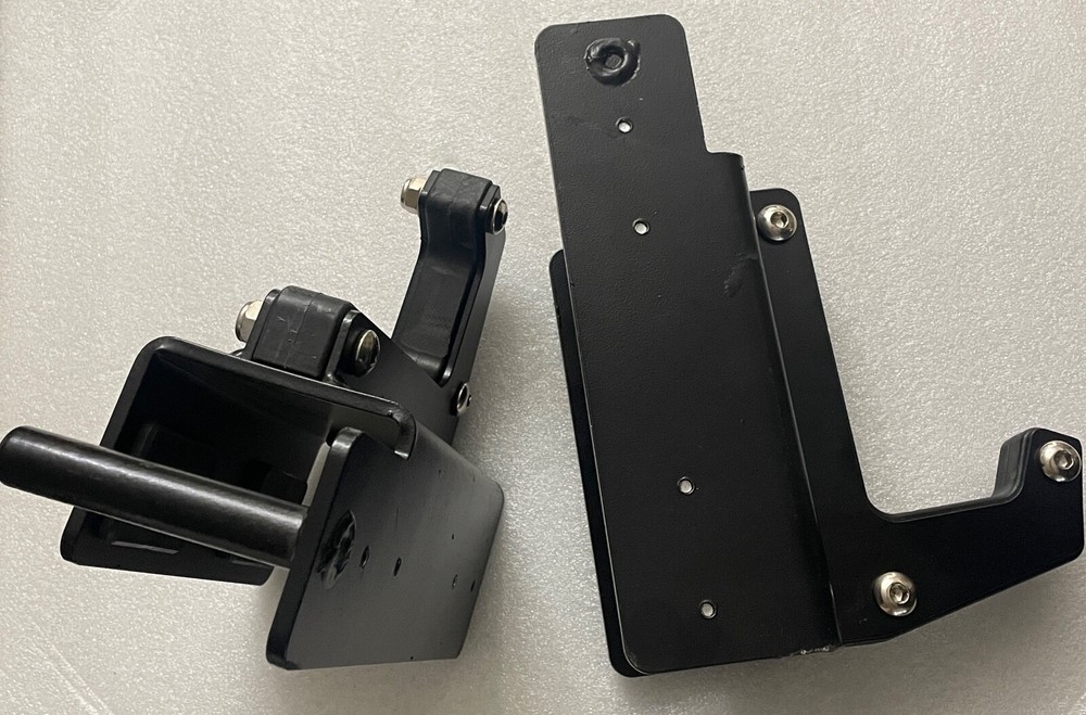 2X Rugged Warrior Rack BRACKETS J-Cups 3X3 INCH