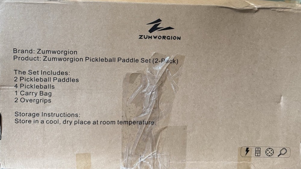Zumworgion Pickleball Paddle Set