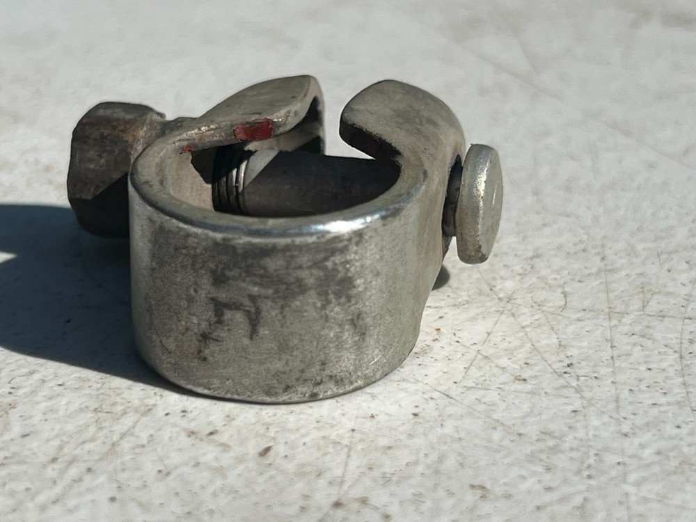 SCHWINN SEAT POST CLAMP AS SCRIPT ROUND BOLT