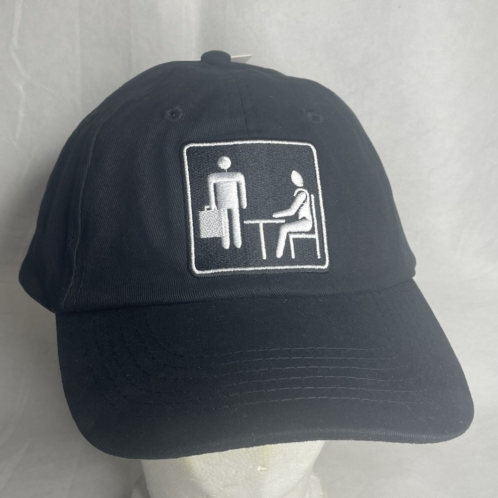 The Office Funko Baseball Cap Black White Embroidered Patch OSFM Adjustable Hat