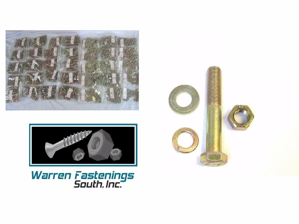 334 Piece Grade 8 Fine Thread Bolt, Nut, And Washer Assortment