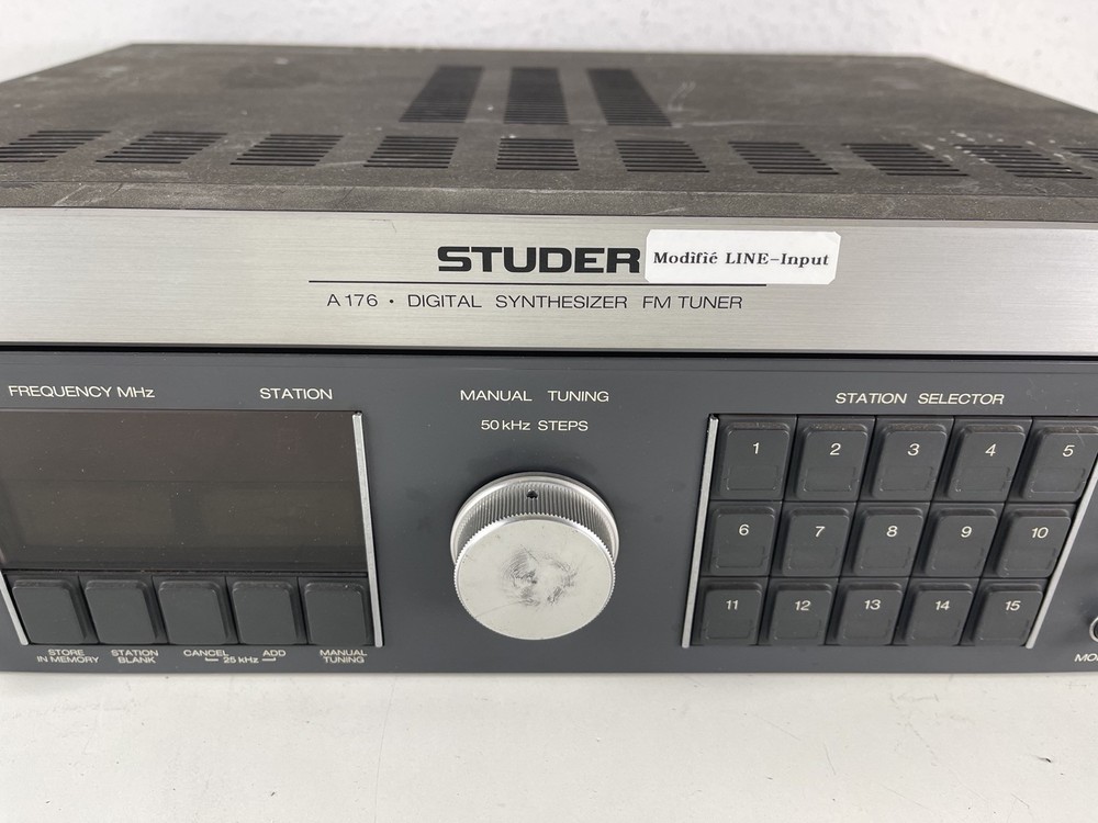 Studer A 176 Tuner (Needs Service) #2