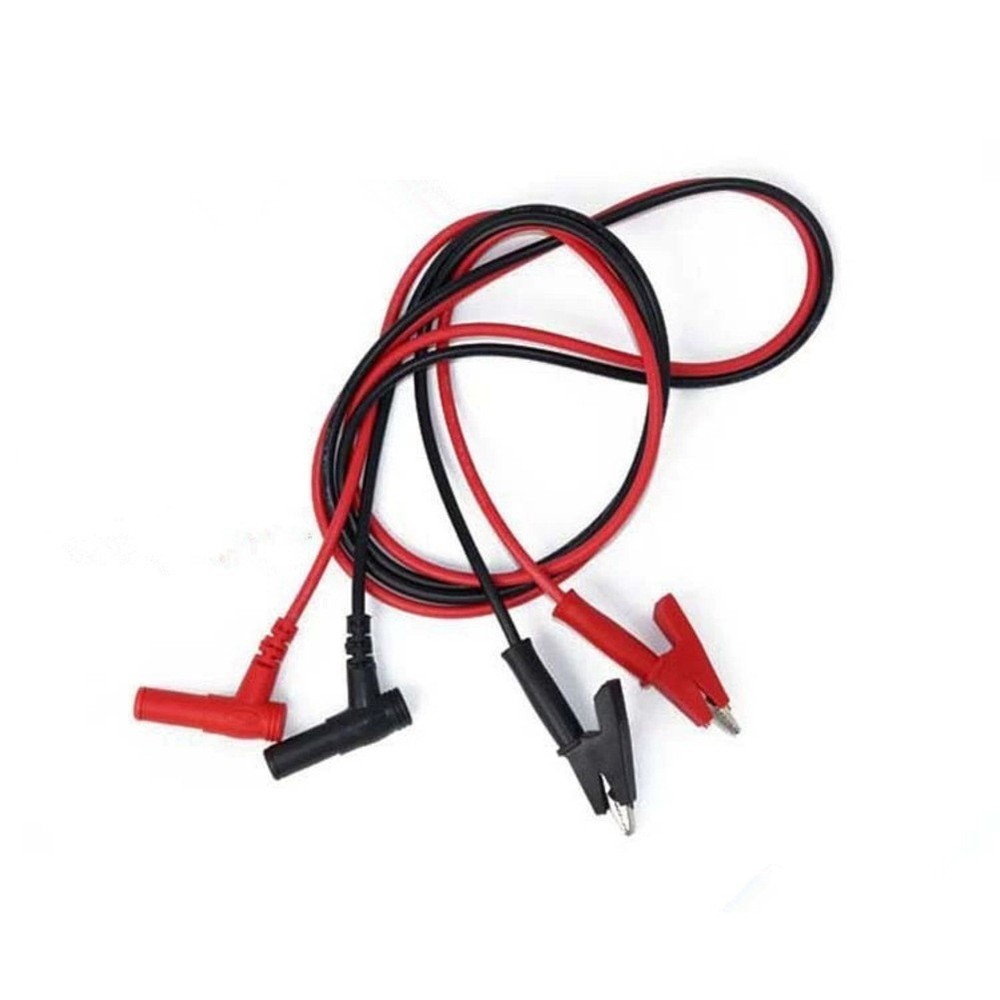 For alligator Clip Test Leads with Enhanced Safety for Electrical Testing