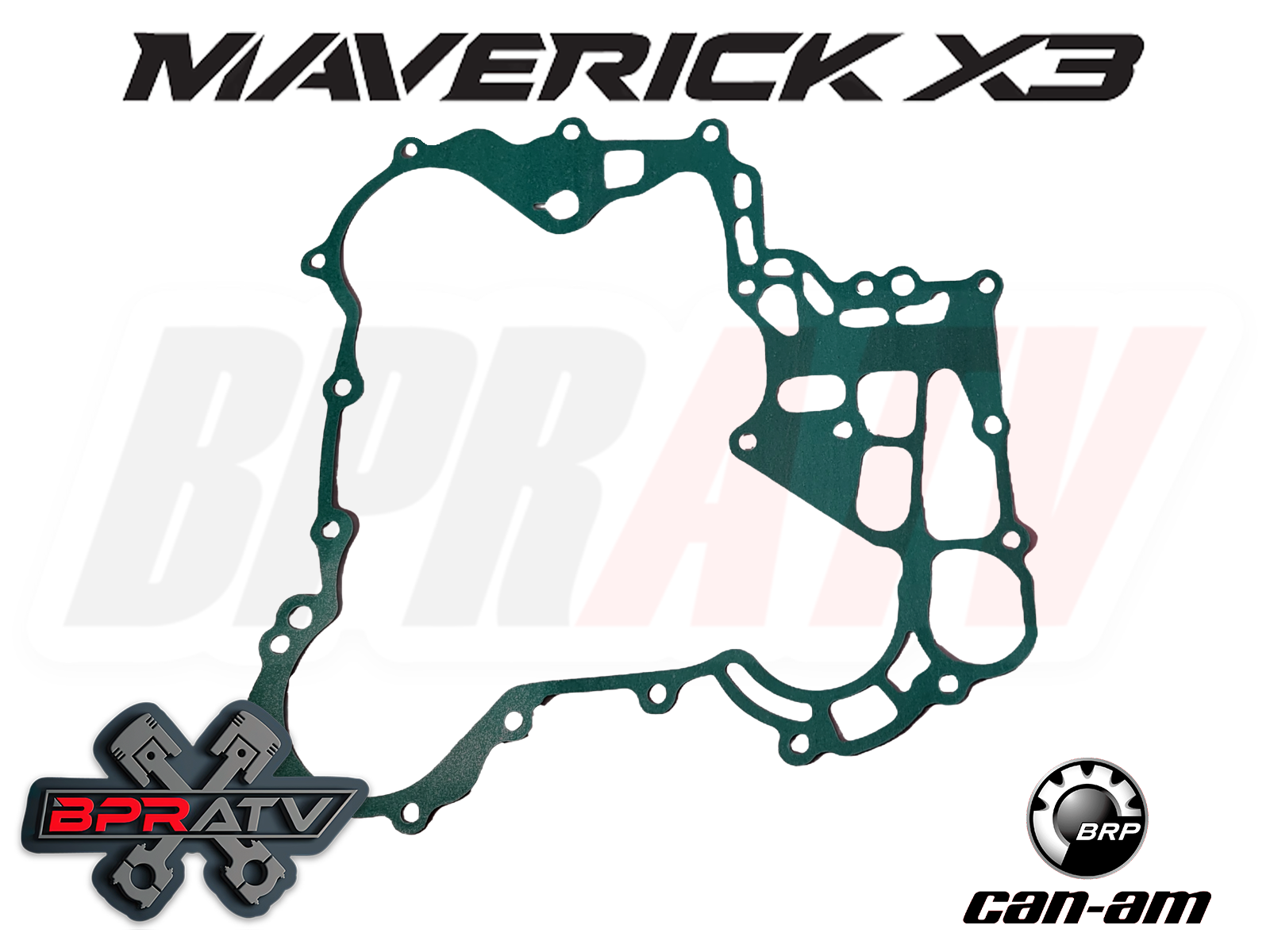 Can Am Maverick X3 X-3 R Turbo Complete Engine Crankcase Gaskets Gasket Set Kit