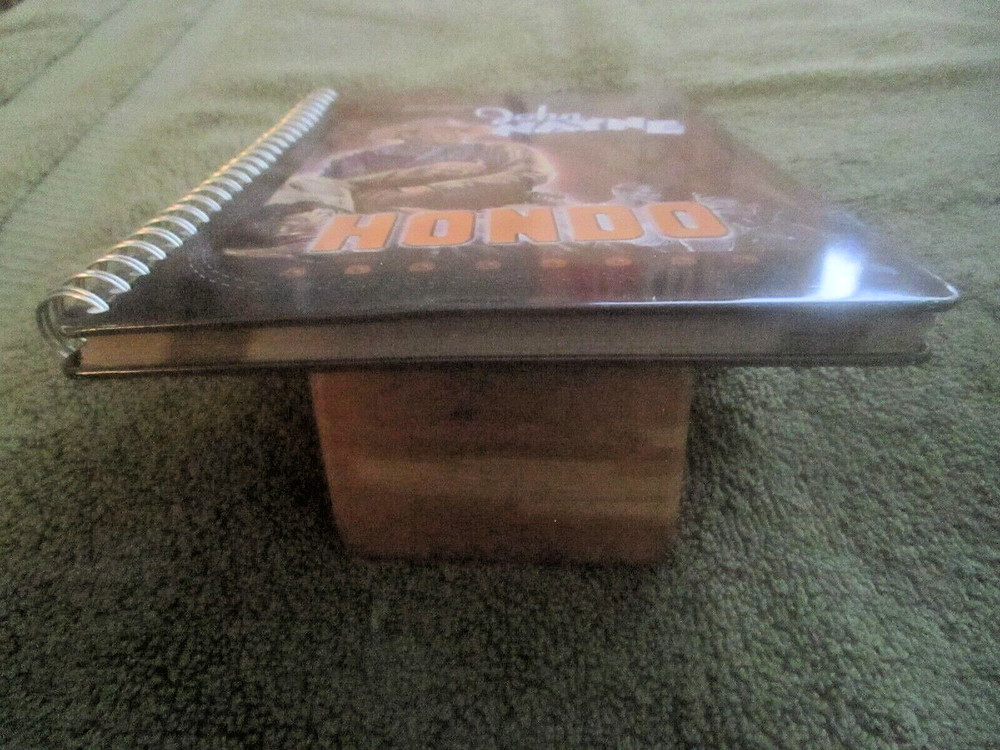 JOHN WAYNE - HONDO (rare 2003 tin-covered, lined Notebook, mint)