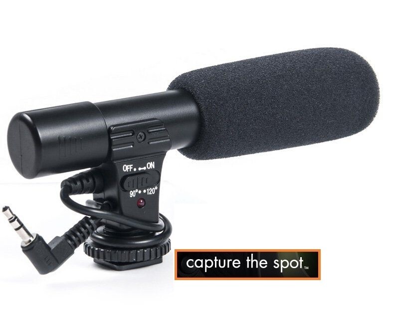 Professional Mini Zoom Microphone For Canon EOS 5D Mark IV