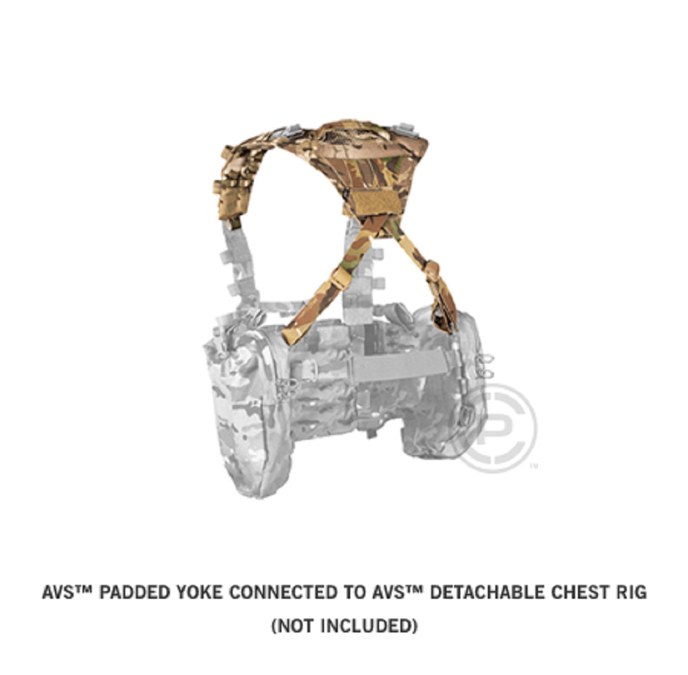 Crye Precision - AVS Padded Yoke - Black
