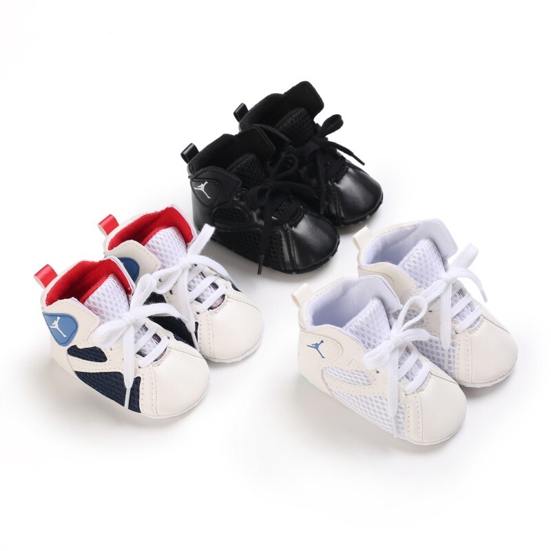 Baby Infant Classic Canvas Baby Shoes Boy Girl Soft Sole Size 1 & 3(0-18 Months)