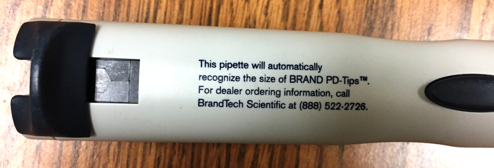 BrandTech Scientific HandyStep Electronic Pipette