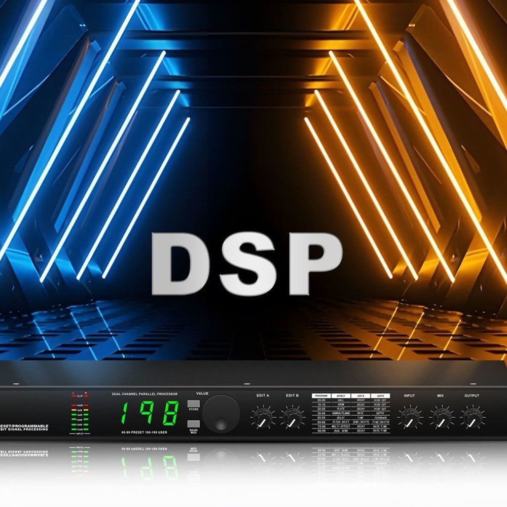 Digital Reverb Multi Effect DSP Processor Audio Processor Equalizer Professional