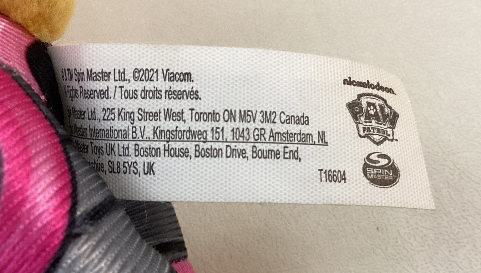 Paw Patrol Skye Rescue Knights Skye Girl Pup Plush PreOwned 2021