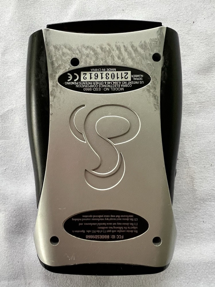 Cobra ESD 9560 Radar Detector