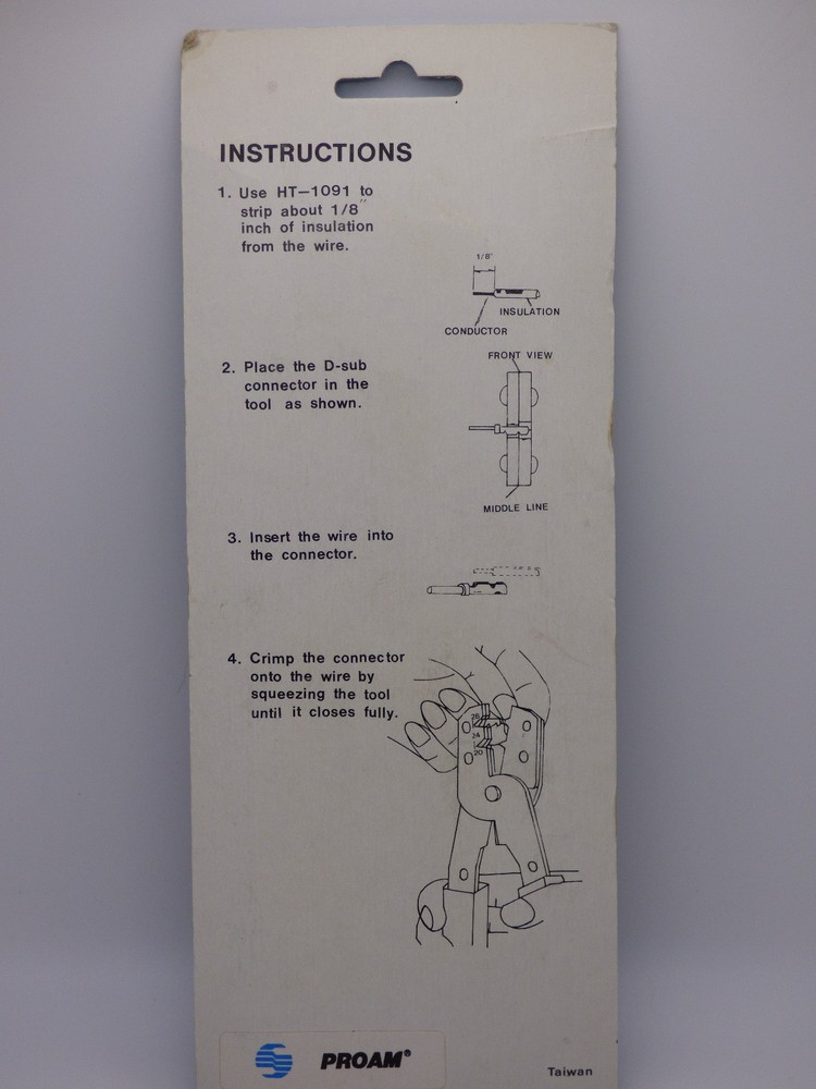 Hanlong Tools - D-sub Crimping Tool - HT-213