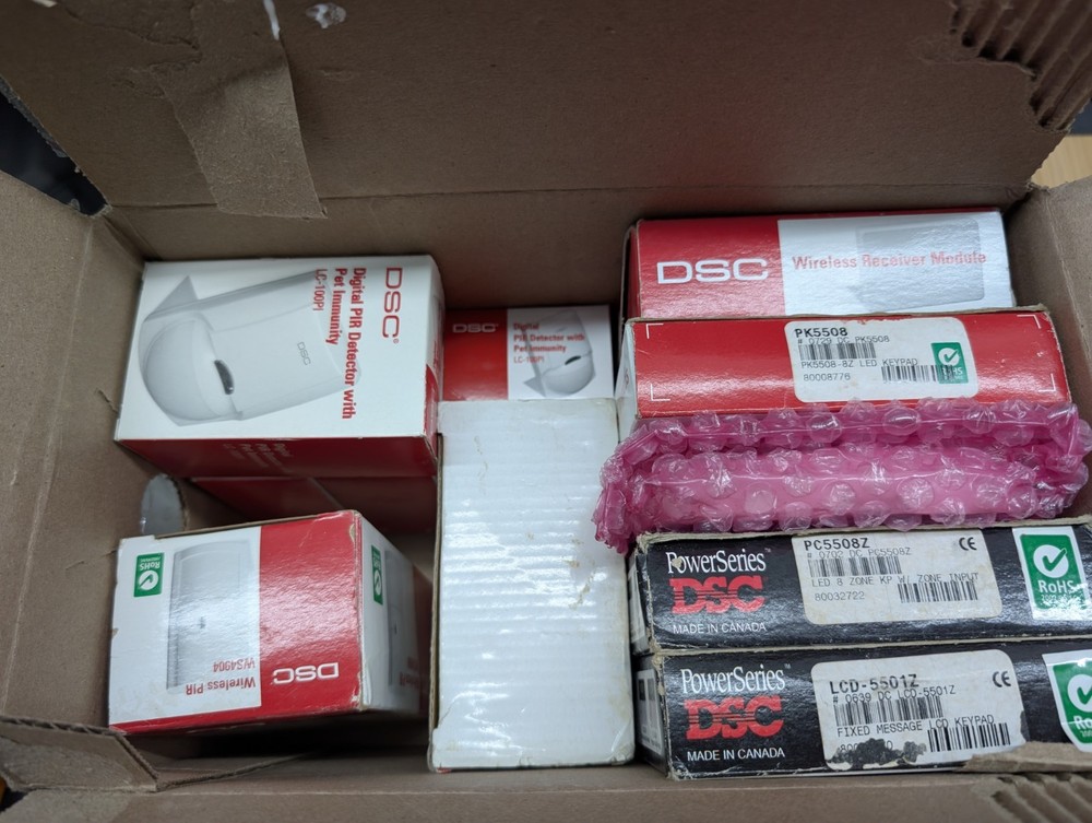 DSC Power Series Security Keypads And Extras Bundle