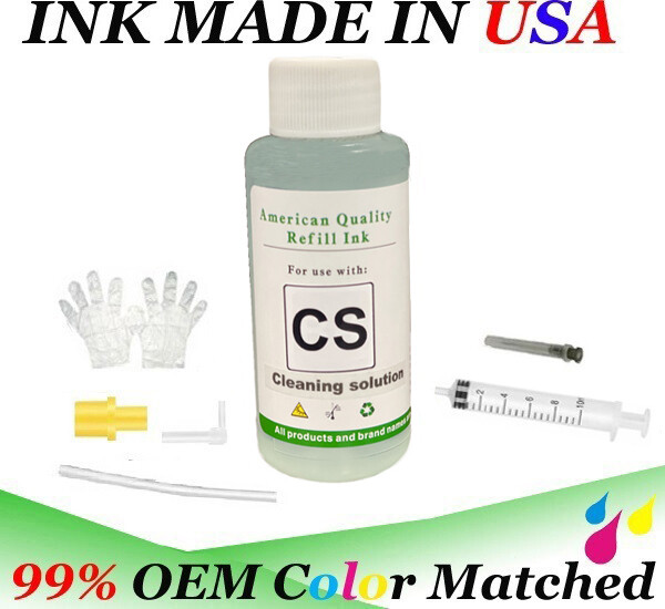 Unblock Printhead Nozzle for Canon Epson HP Brother Printer Cleaning fluid kit