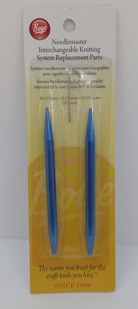 Boye Needlemaster Interchangeable Replacement US 10.5 Points 6.5 mm Knitting