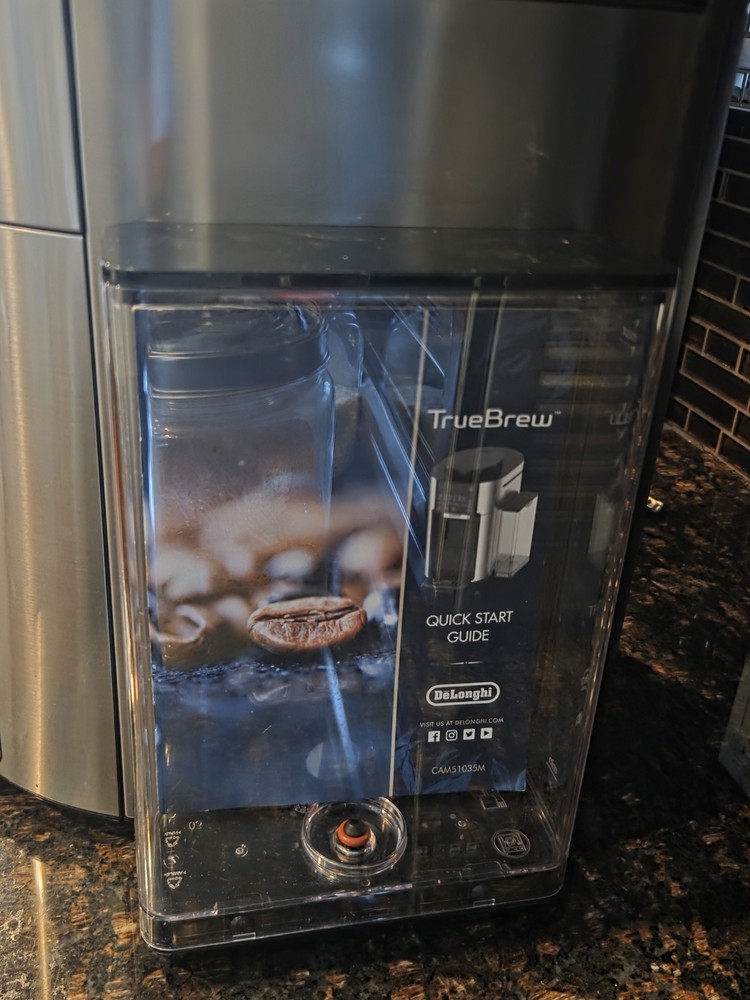 De'Longhi TrueBrew Drip Coffee Maker, Built in Grinder CAM51035M