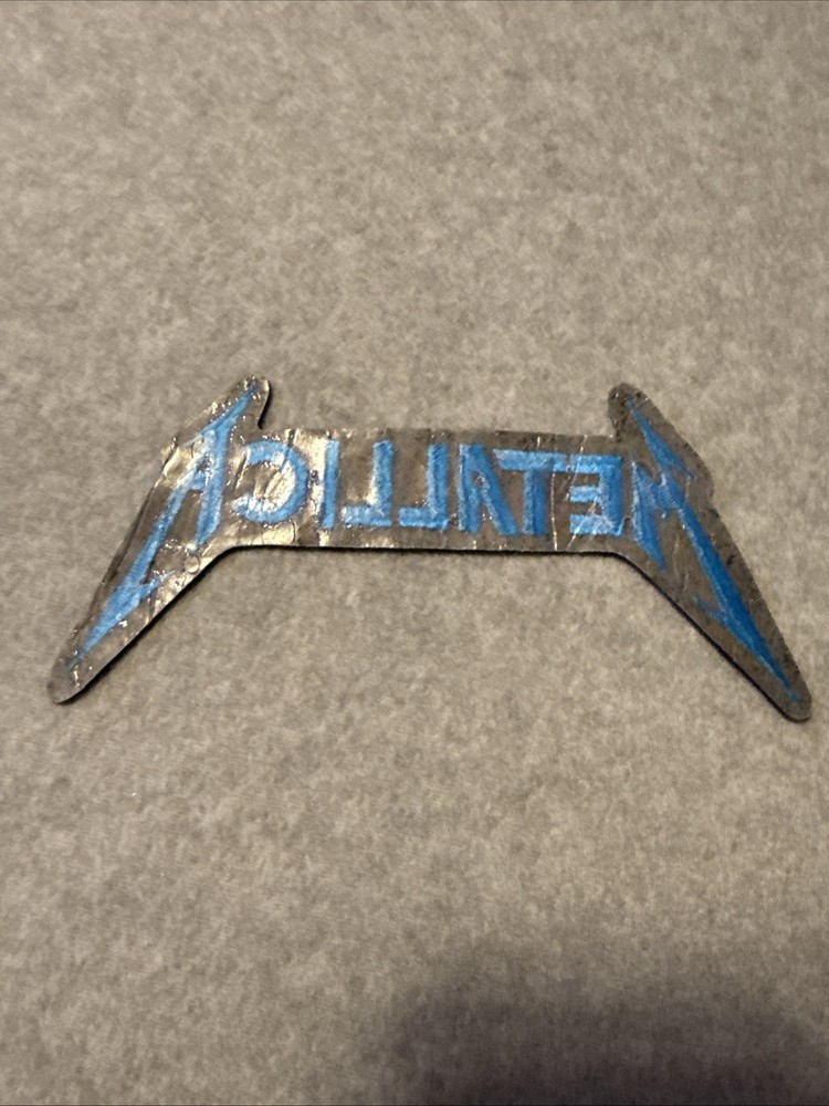 Metallica Patch Blue