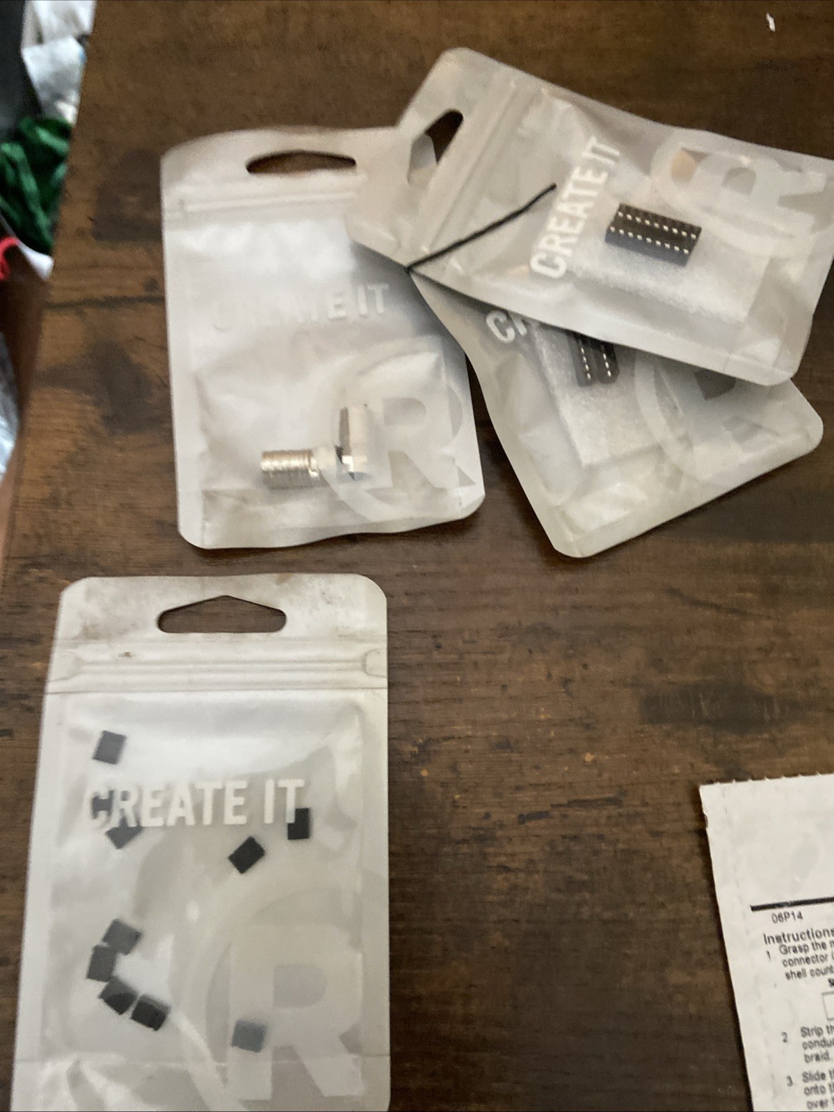 Vintage Radio Shack Parts LOT Connectors Shunt Reducer Misc See Description