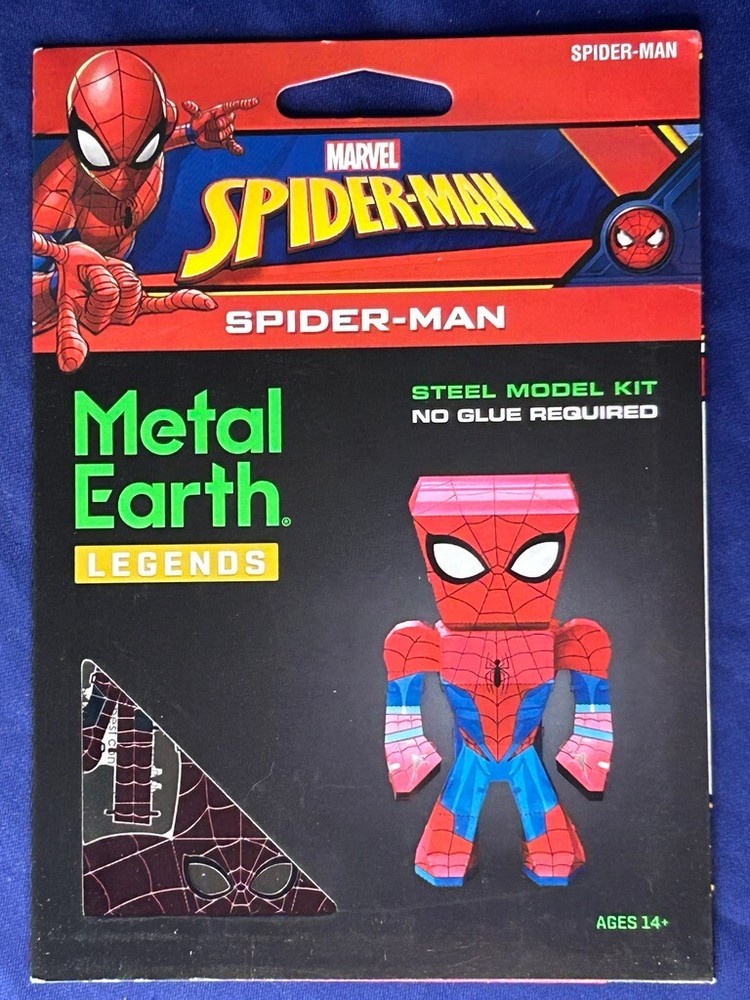 SPIDER-MAN SPIDER MAN Metal Earth LEGENDS 3D Model Kit MARVEL
