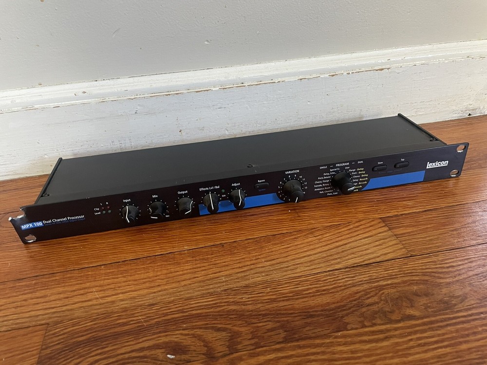 Lexicon MPX100 Dual Channel Multi Effects Processed Rack Stage Studio No Power S