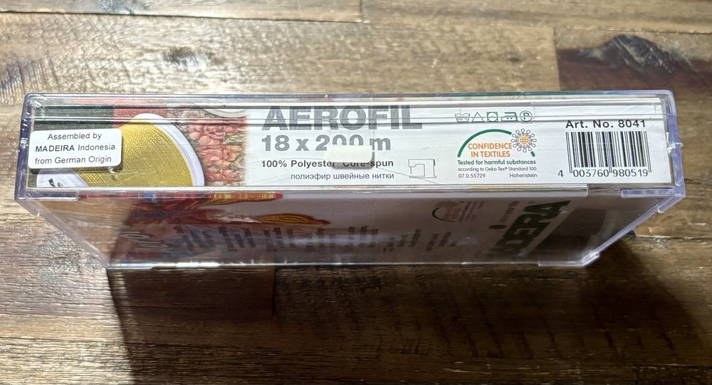 Madeira Aerofil 18 Spool Thread Box, Assorted