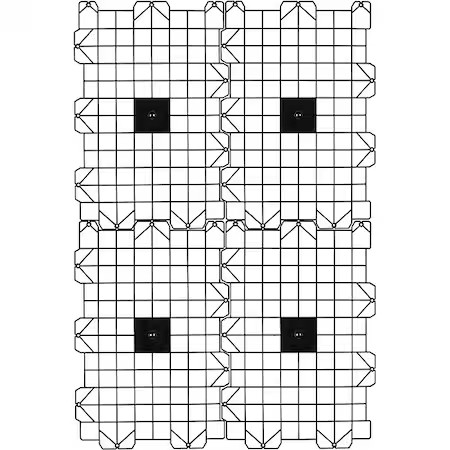 Attic Dek 351804 Attic Plastic Flooring, Pk 4