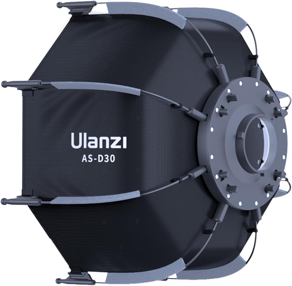 Ulanzi AS-D30 Mini Octagon Softbox for Speedlite & Studio Flash with Bag