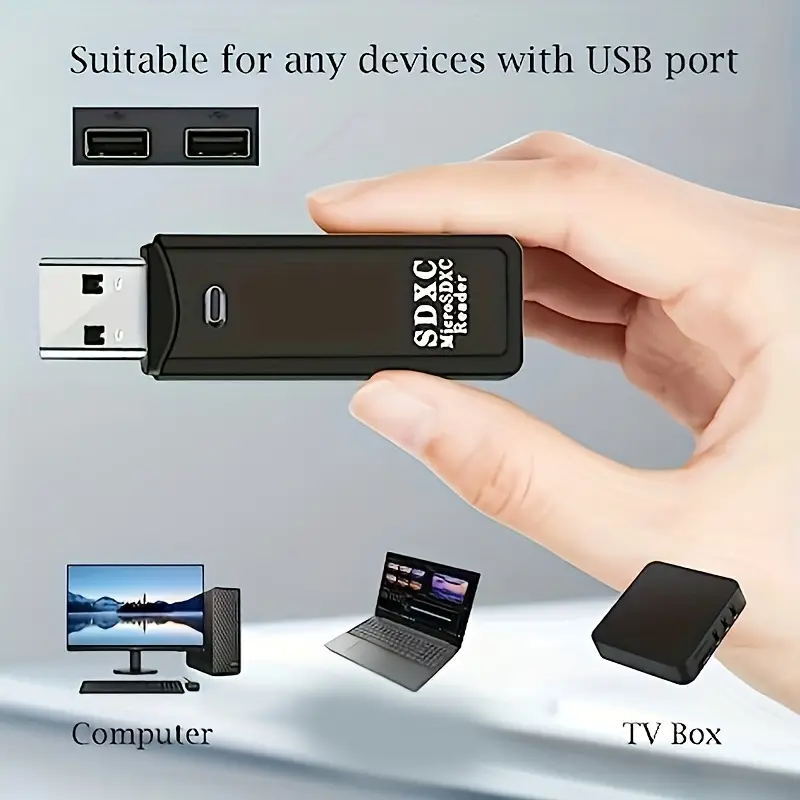 USB3.0 SD Card Reader for PC Micro SD Card to USB Adapter for Camera MemoryC lot