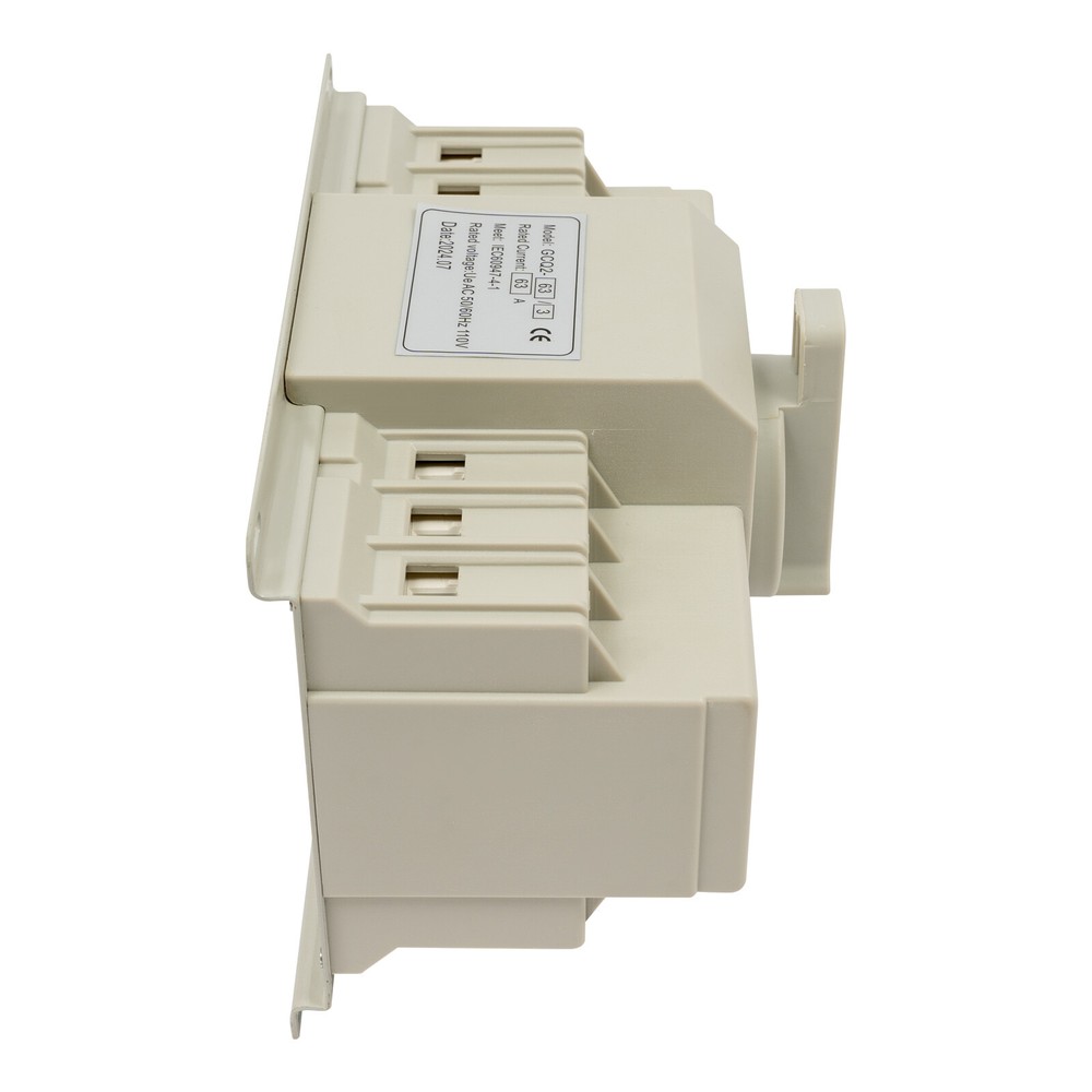 Solar Automatic Transfer Switch 3P 63A 110V Solar To Grid Dual Power CB Level