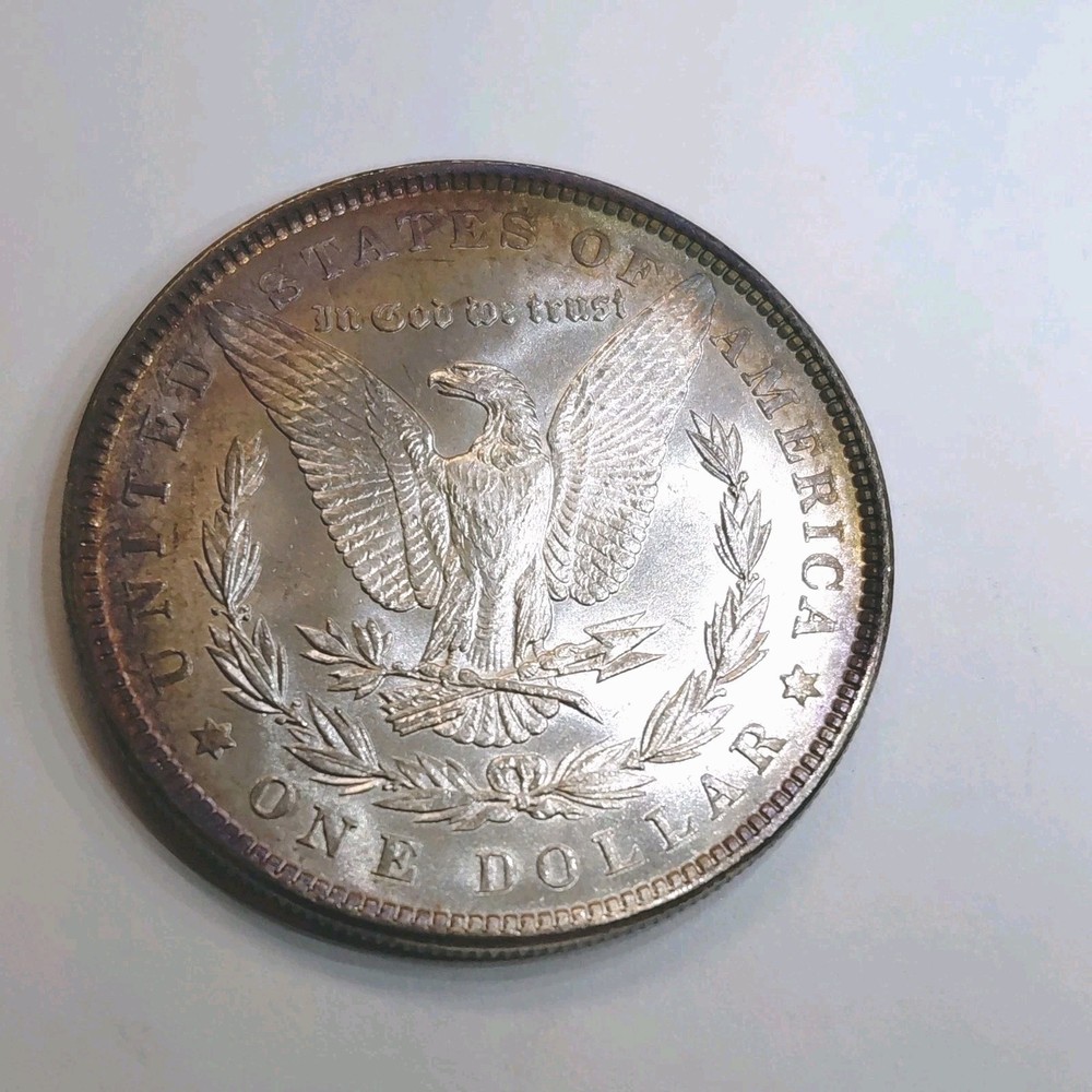 1886 P Morgan toner in Gem MS +++