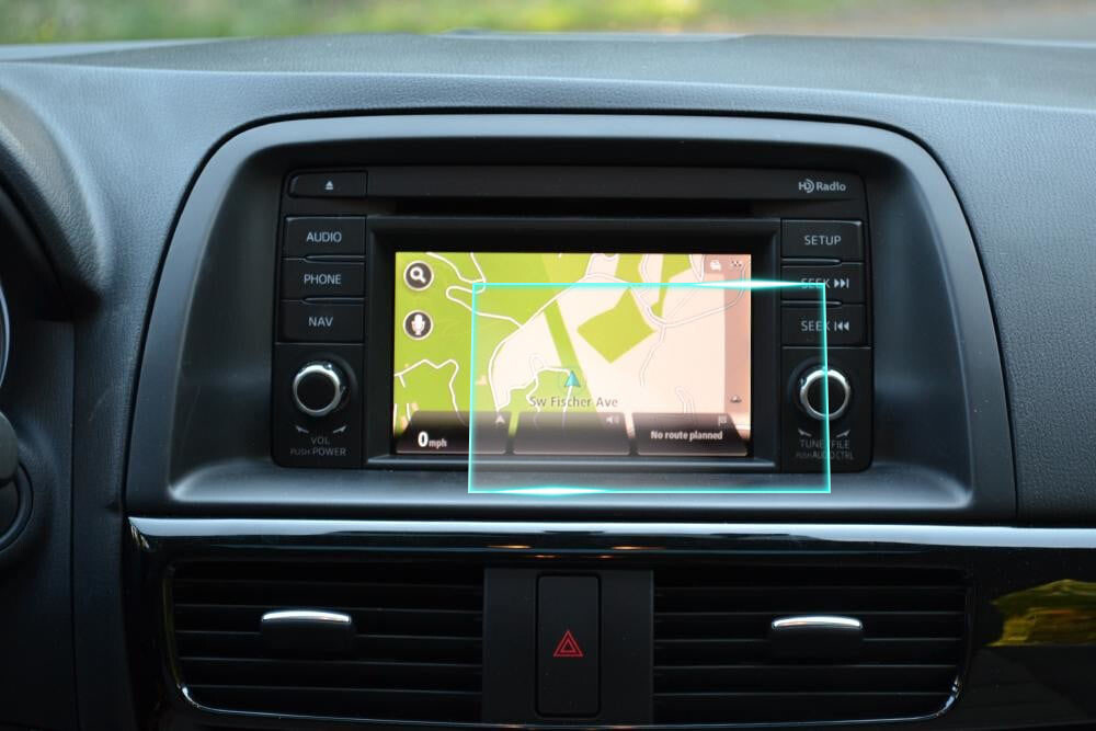 Crystal Clear Screen Protector for 2013 Mazda CX-5 Vehicle Navigation