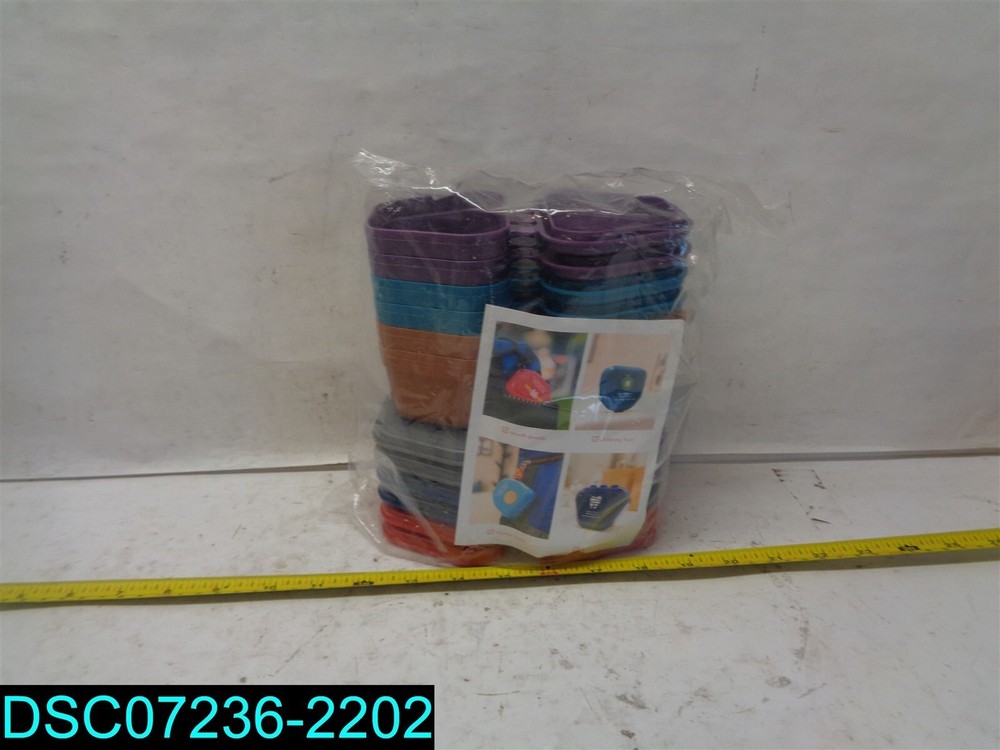 QTY=12: Defend Denture Box Asst Colors