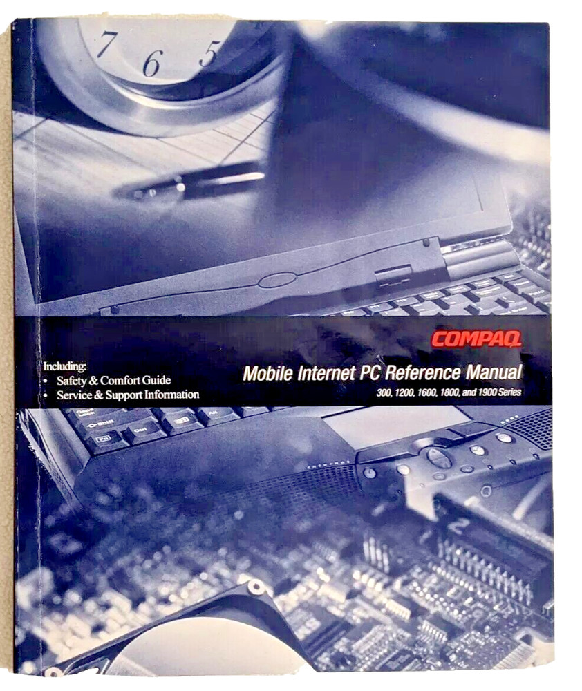 1999 Compaq Mobile Internet PC Reference Manual for Windows 98