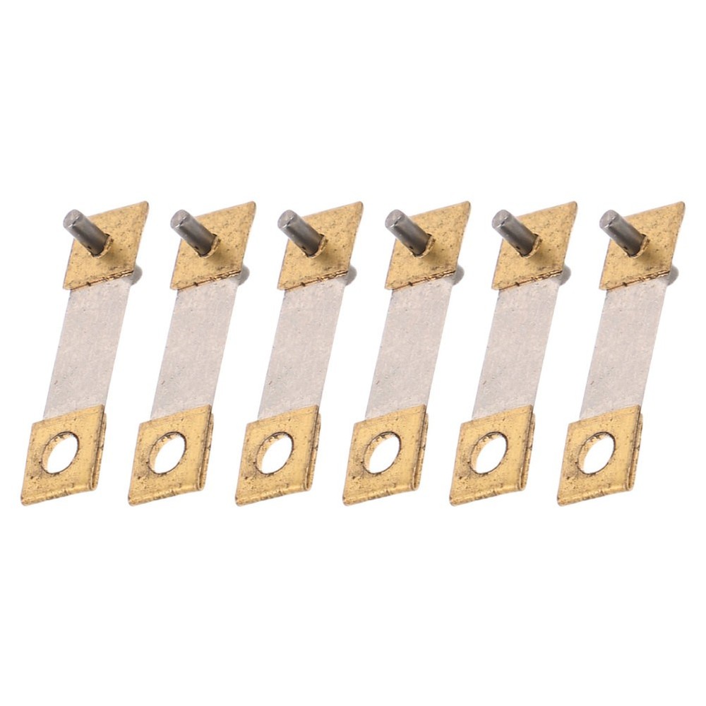 6 Pcs Clockwork Replacement Parts Mechanical Pendulum Suspension Main Spring
