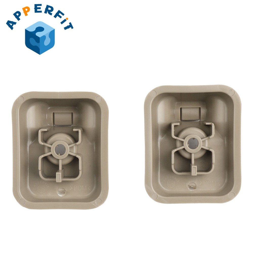 Sun Visor Clip Retainer Holder (Camel Tan) w/Screws for Sunvisor Panel Driver...