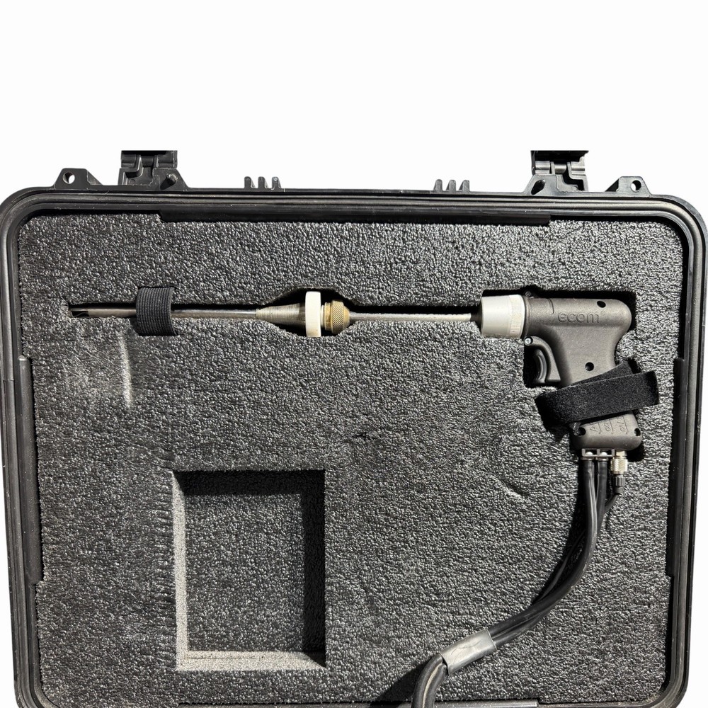 ecom DX Flue Gas Analyzer Combustion Analyzer Kit w Probe Case