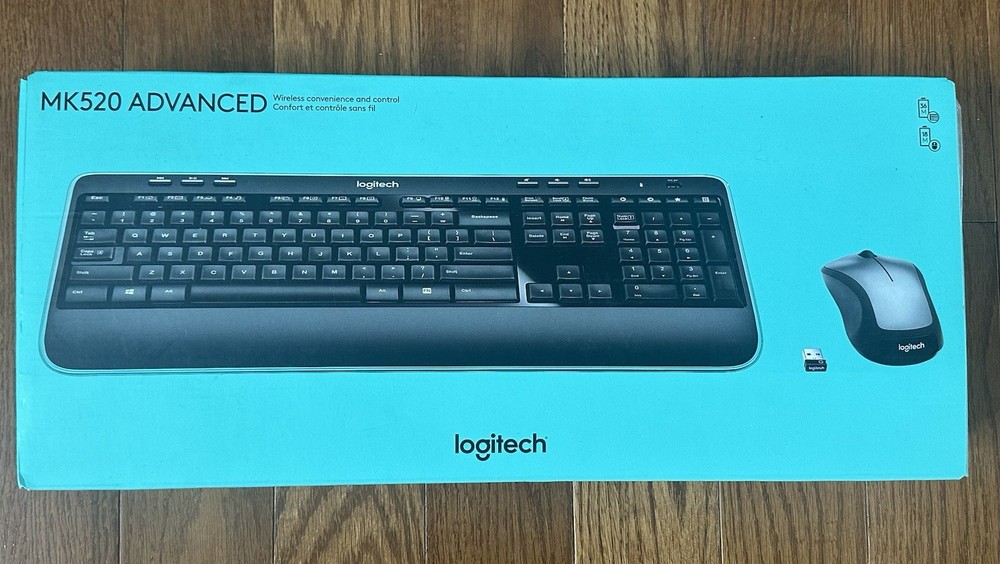 Logitech Advanced MK520 Keyboard With Wireless Mouse