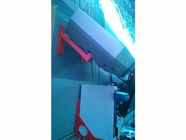 Nintendo NES Console Wall Mount Brackets Holder Stand Rack Display Mountable Set