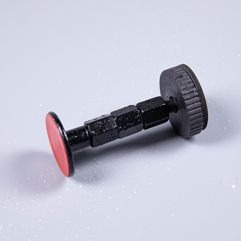 2Pcs Headboard Stoppers, Adjustable Bed Frame Anti-Shake (84-110mm, Black)