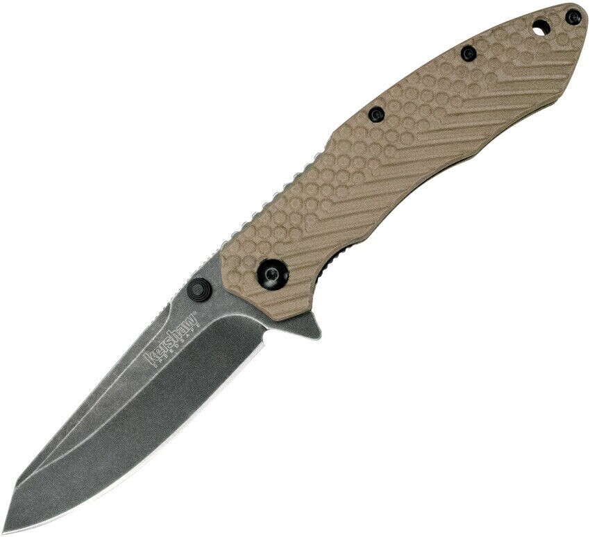 Kershaw Speedsafe Knife Model 1308TANBW Brookside Assisted Opening Liner Lock