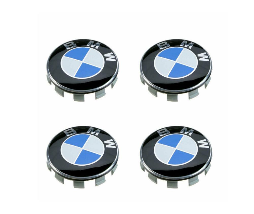 Genuine NEW Set Of 4 Wheel Center Hub Cap For BMW E63 E70 E88 E90 E92 E93