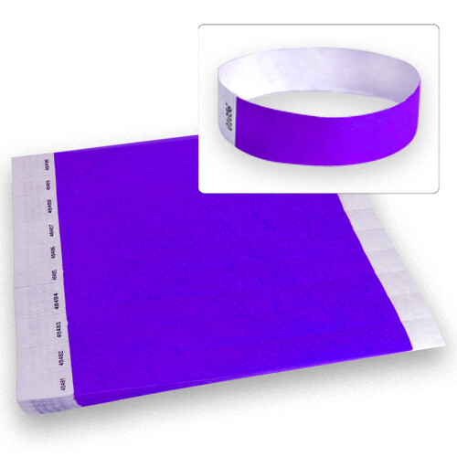 30,000 3/4” Tyvek Wristbands-Choose Your Color - Wholesale,Events,Clubs,Security