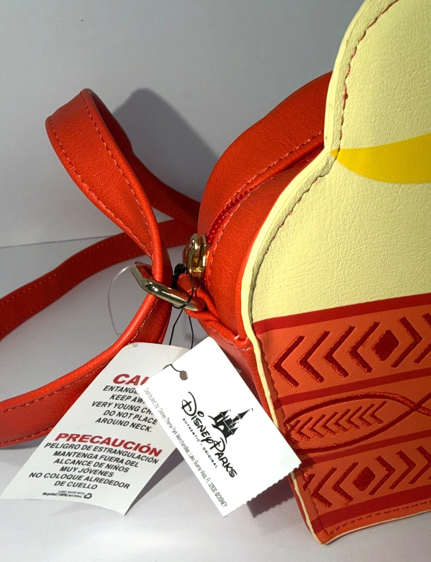 NEW Disney Parks Pineapple Dole Whip Crossbody Bag Purse Tiki Drink Umbrella NWT