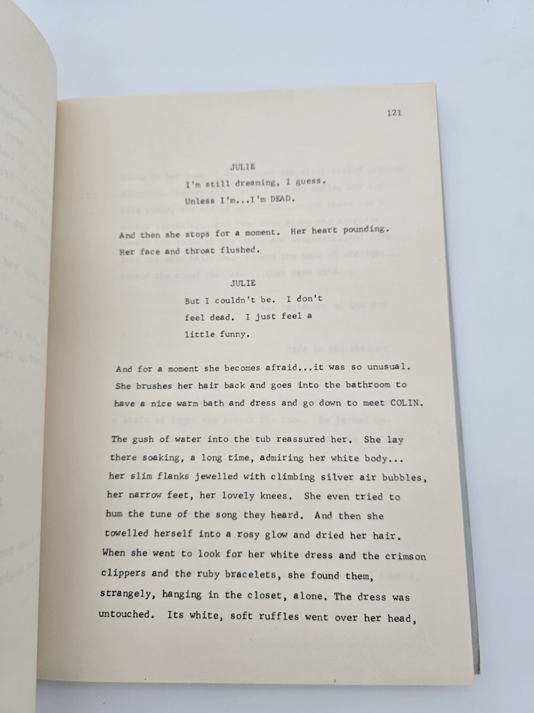 FOREVER / Floyd Mutrux 1977 Unproduced Screenplay Movie Script